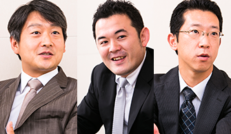 プライスウォーターハウスクーパース株式会社　ディールアドバイザリー部門　
事業再生サービス/トランザクションサービス　田中 基興氏＆野村 泰史氏＆田中 秀樹氏